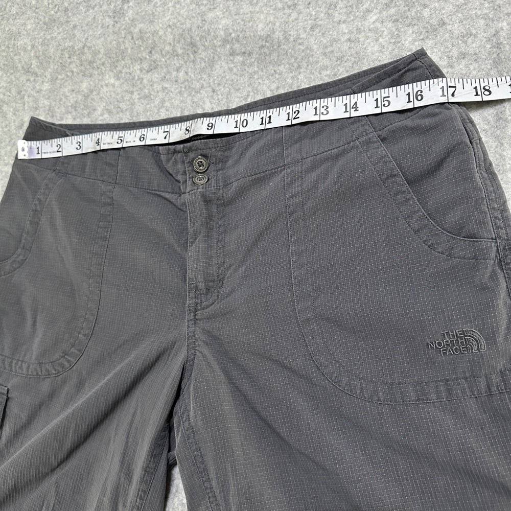 The North Face Womens Ripstop Capri Cargo Hiking Pants Size 10 Gorpcore Outdoor - Picture 6 of 11